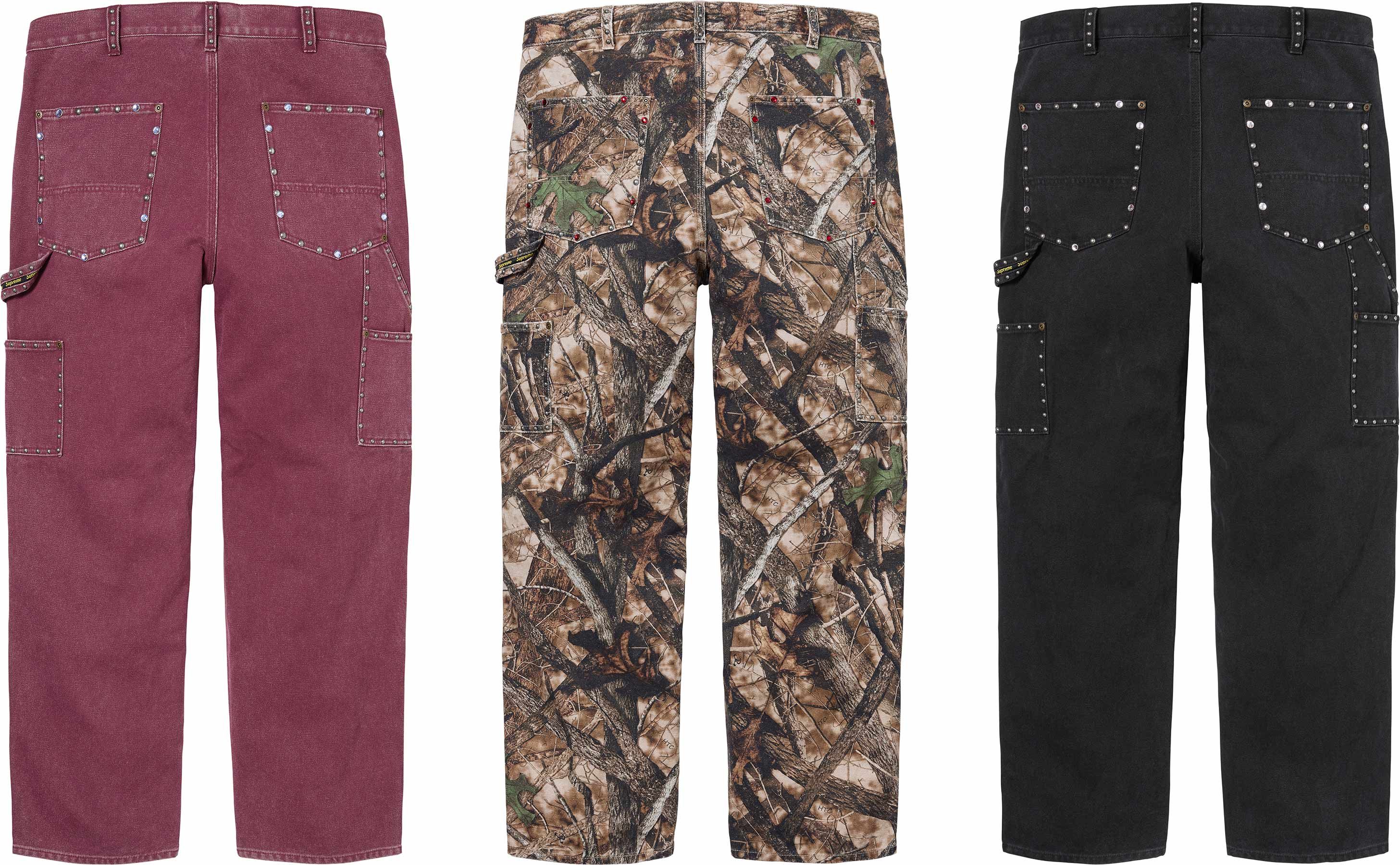 パンツ Supreme b.b. Simon Studded Double Knee Fall/Winter 2024 Preview – Supreme