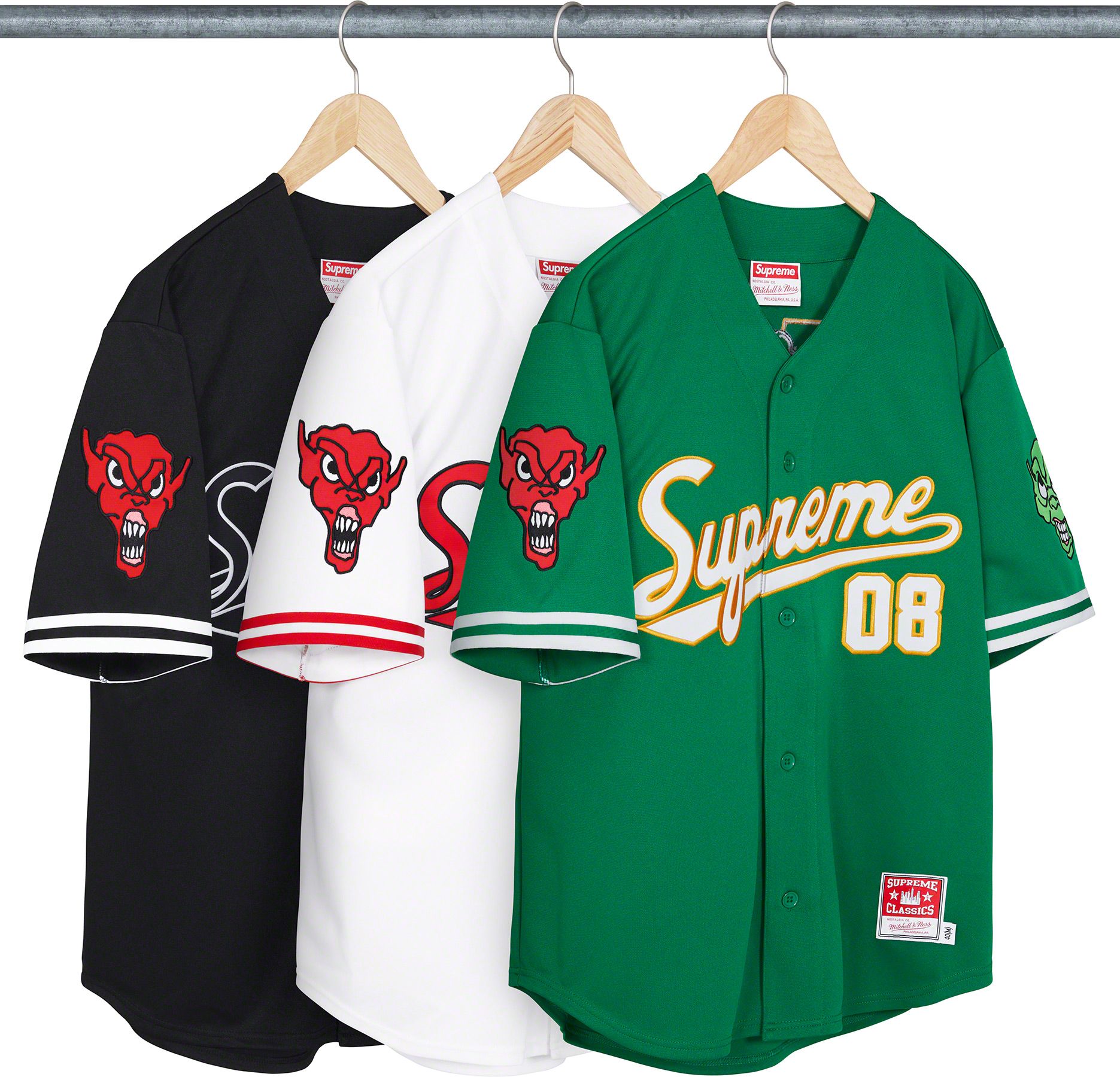 トップス Supreme suede baseball jersey Supreme Ultrasuede Mesh Baseball Jersey Black Men's - SS24 - US