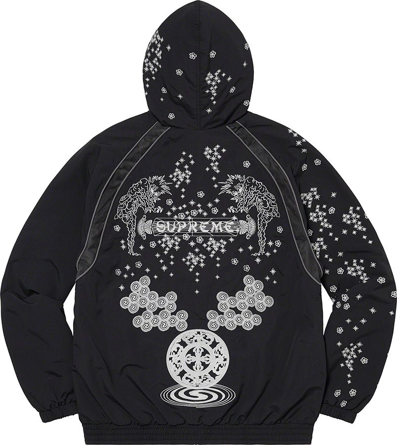 中古 Supreme AOI Glow-in-the-Dark Jacket Supreme AOI Glow-in-the-Dark Track Jacket Olive Men's - SS22