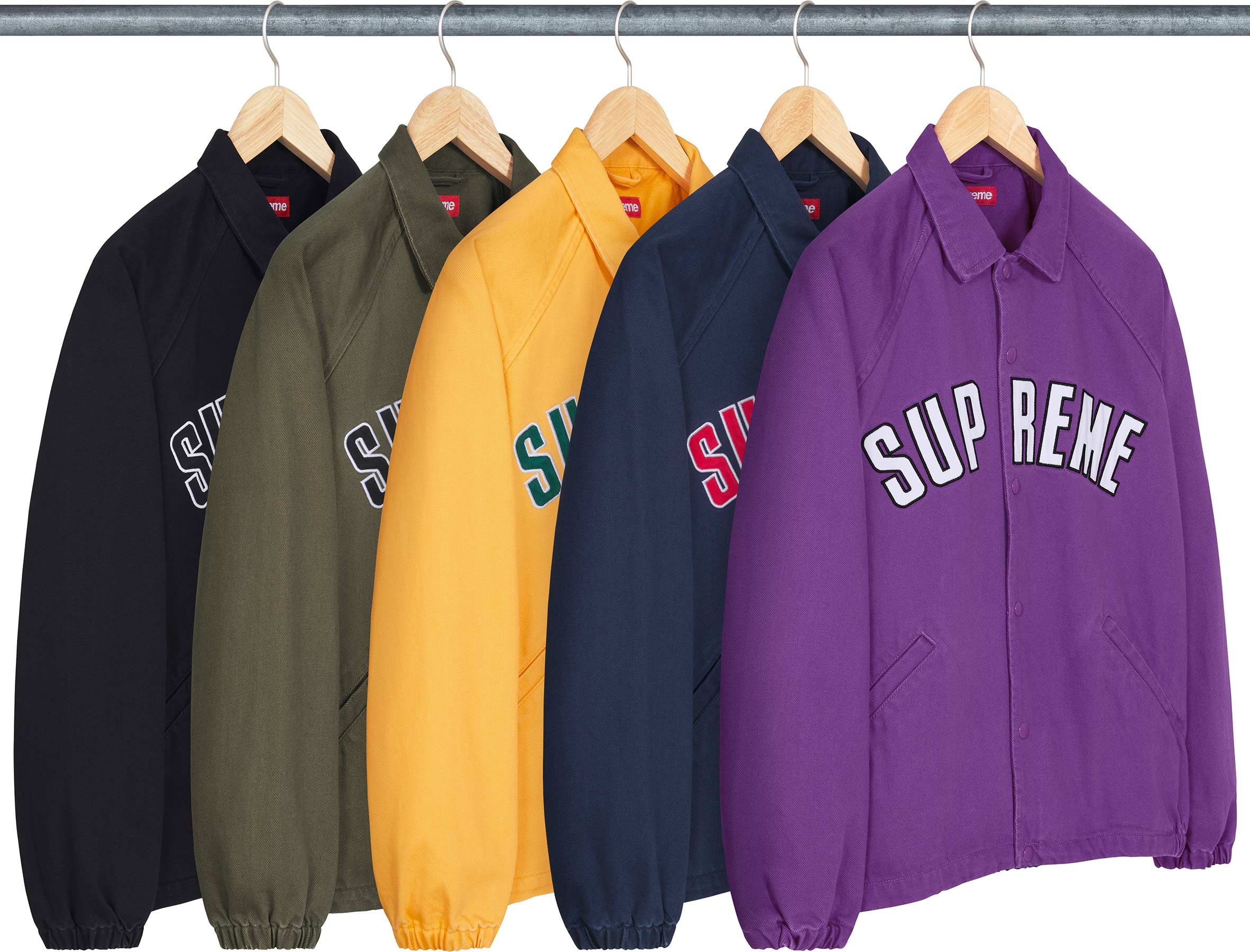 ジャケット・アウター Supreme archlogo coach jacket Supreme archlogo coach jacket navy - メルカリ