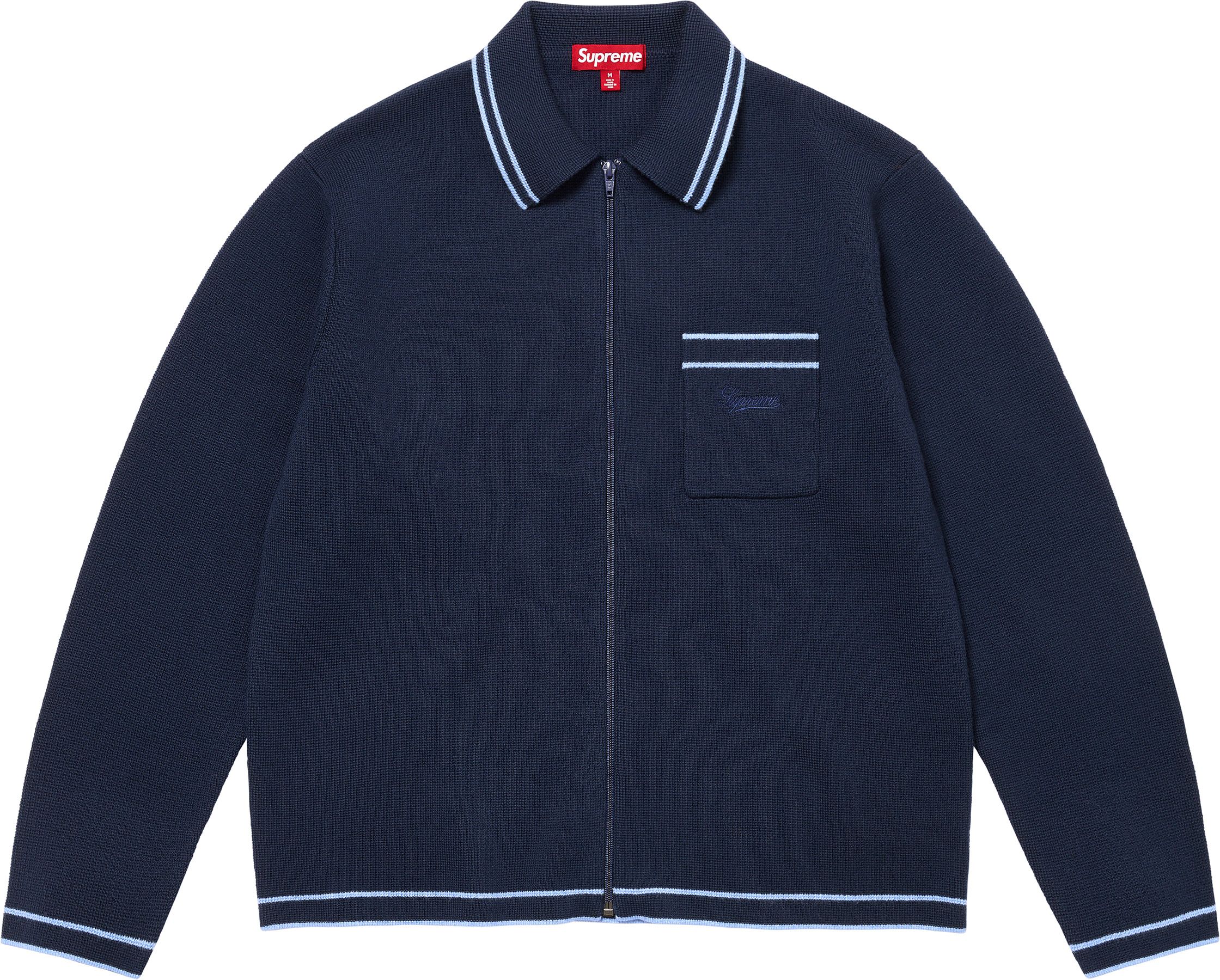 トップス supreme Stars Zip Up Sweater Polo Supreme Stars Zip Up Sweater Polo (SS20) - $158
