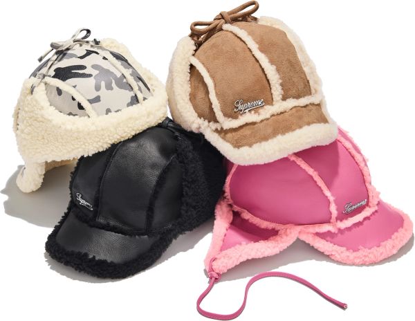 Shearling Lined Earflap Cap