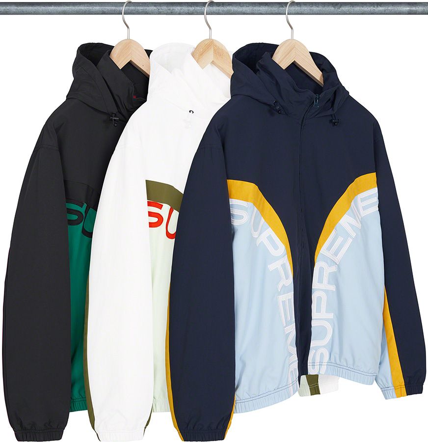 シュプリーム　CURVE TRACK JACKET カーブロゴ　ナイロン　ジップ Curve Track Jacket | Supreme 24ss