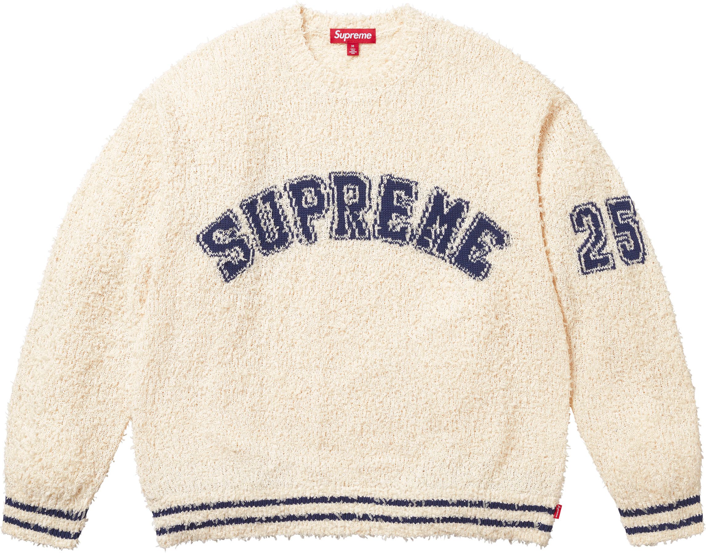 【新品】Supreme Textured Arc Sweater Lサイズ Supreme Textured Arc Sweater Black Men's - SS25 - US