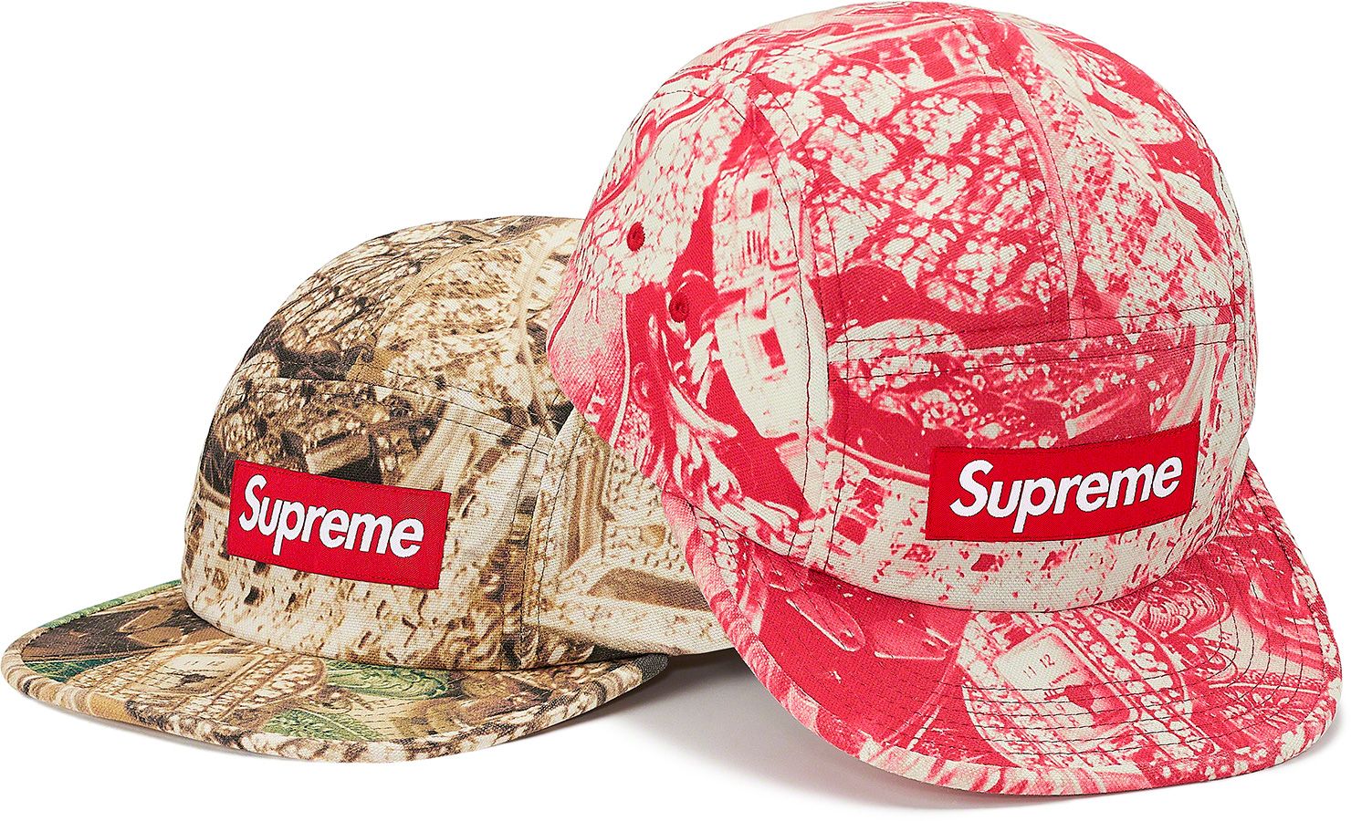 帽子 Supreme Reflective Ripstop Camp Cap 18FW Supreme Reflective Ripstop Camp Cap (FW18) - $48