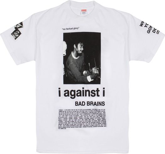 希少 SUPREME シュプリーム Bad Brains Tシャツ ブラック Supreme | Bad Brains Logo Tee - UG.SHAFT