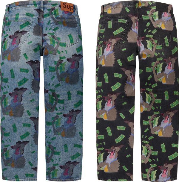 All Dogs Go To Heaven Loose Fit Jean