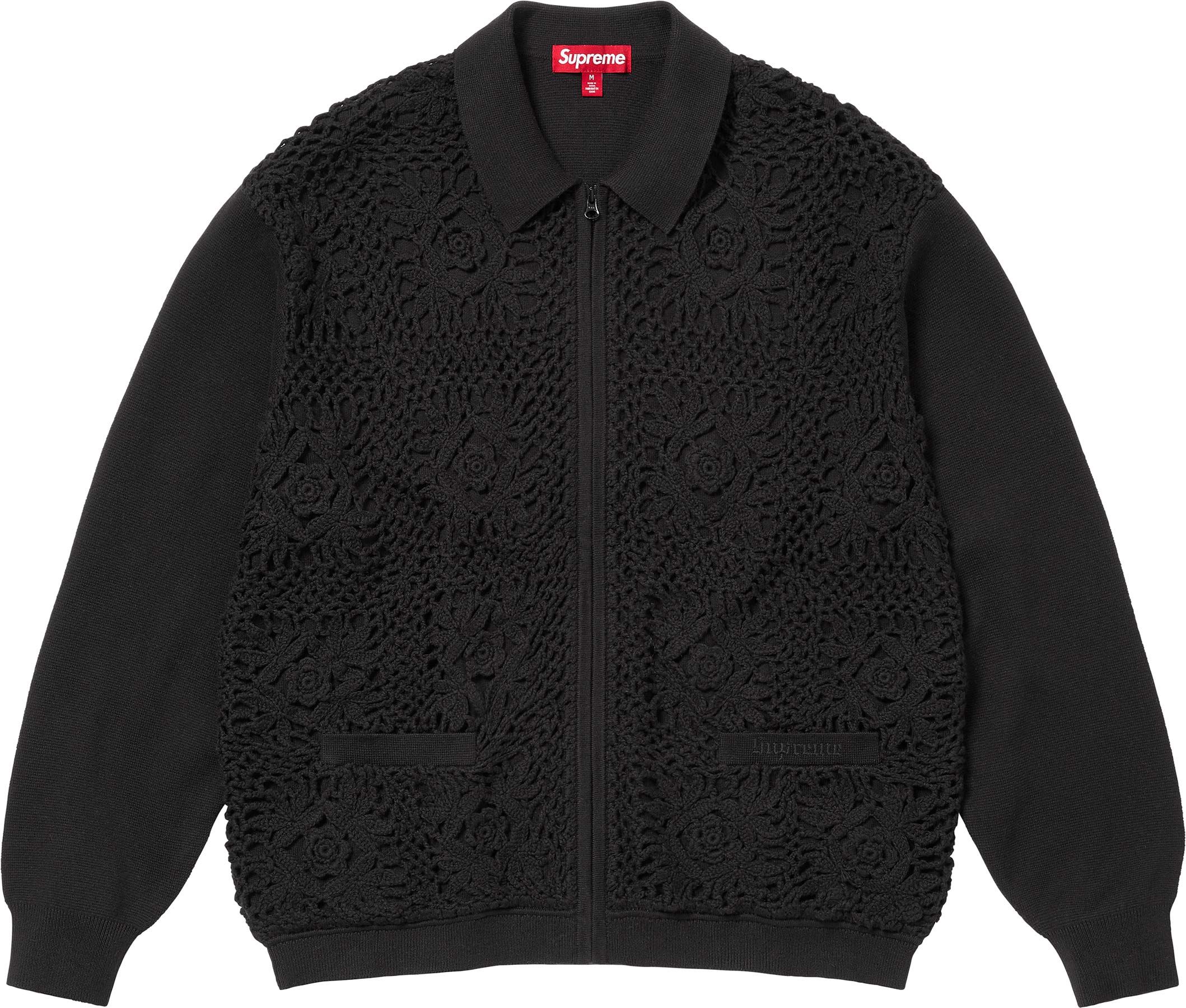 ウェア Supreme x Umbro Zip Up Sweater Buy Supreme x Umbro Zip Up Sweater 'Black' - SS25SK12 BLACK