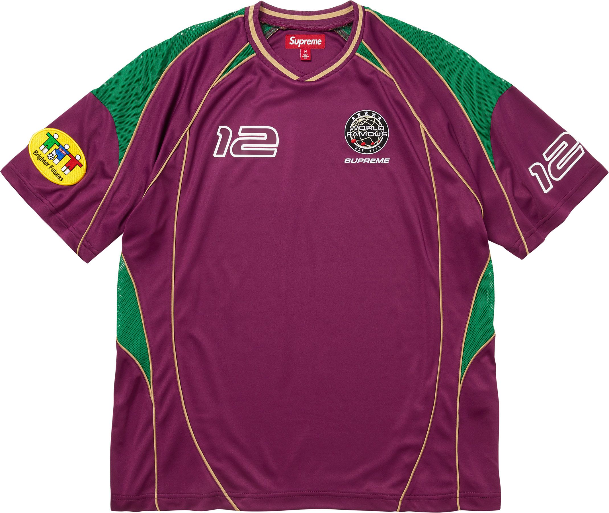 Supreme Crest Soccer Jersey ピンク M Buy Supreme Crest Soccer Jersey 'Pink' - FW24KN15 PINK | GOAT