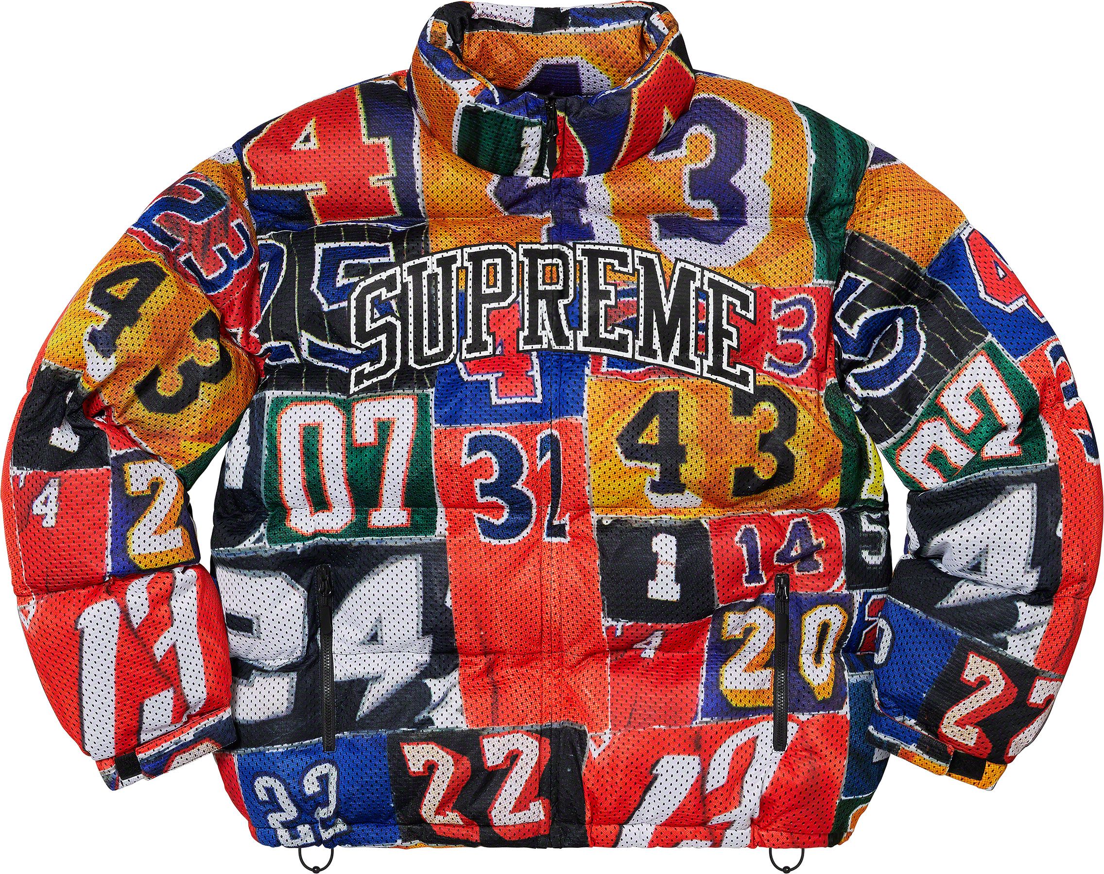 ジャケット・アウター Supreme Mesh Jersey Puffer Jacket Multi Spring/Summer 2023 Preview – Supreme
