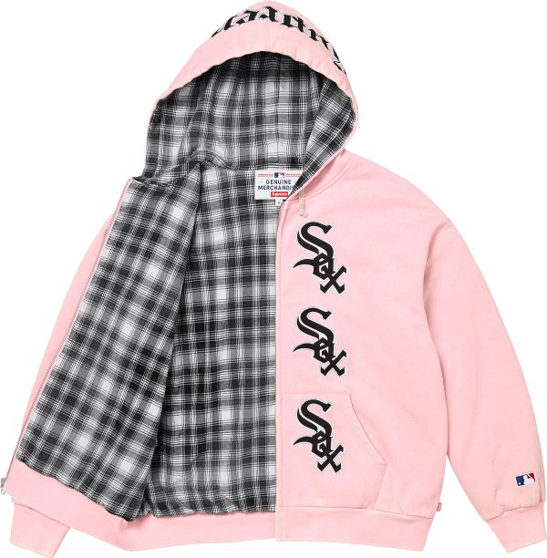 Supreme®/Chicago White Sox™ Zip Up Hooded Sweatshirt