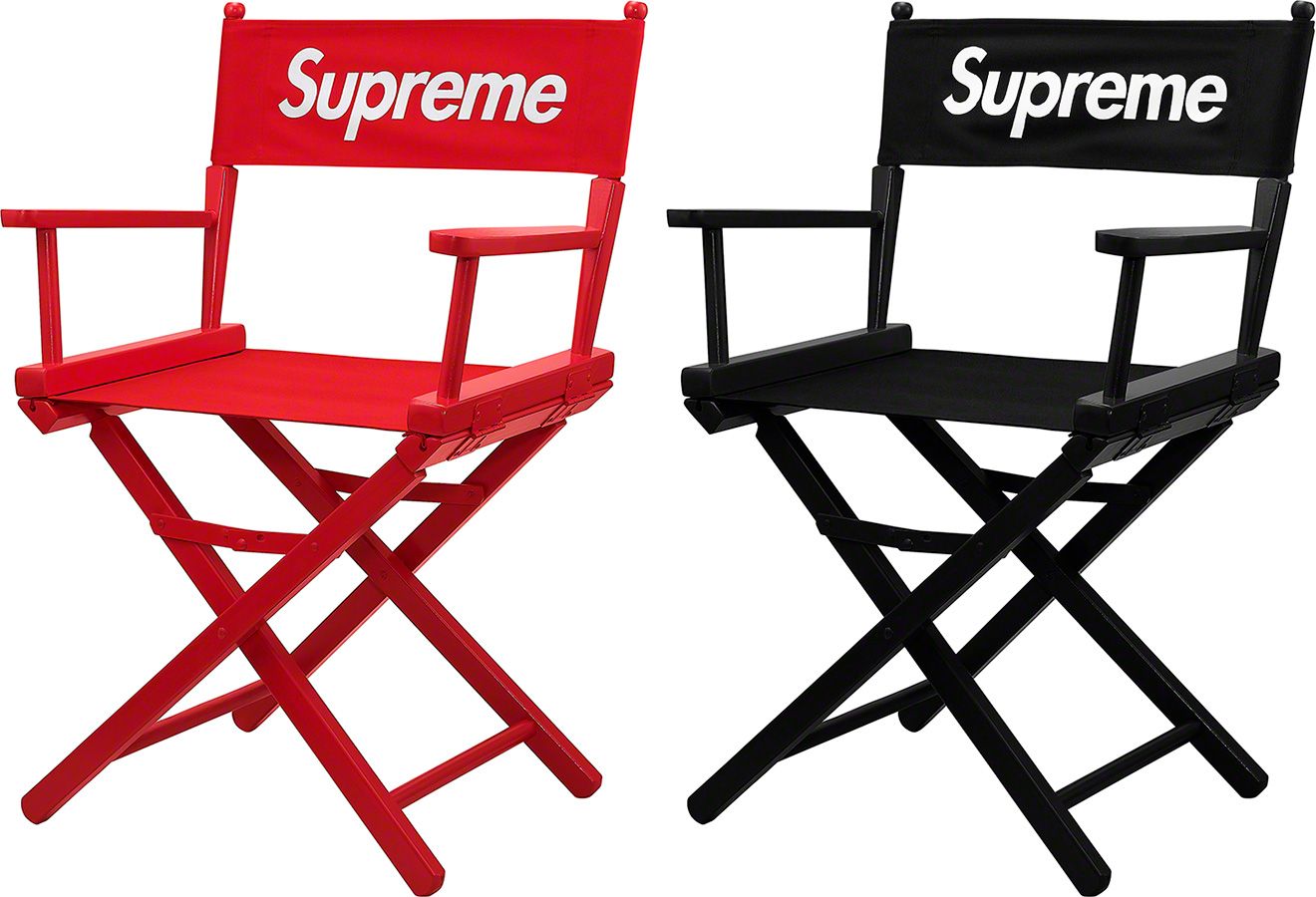 美品　SUPREME Director's Chair ディレクターズチェア Spring/Summer 2019 Preview – Supreme