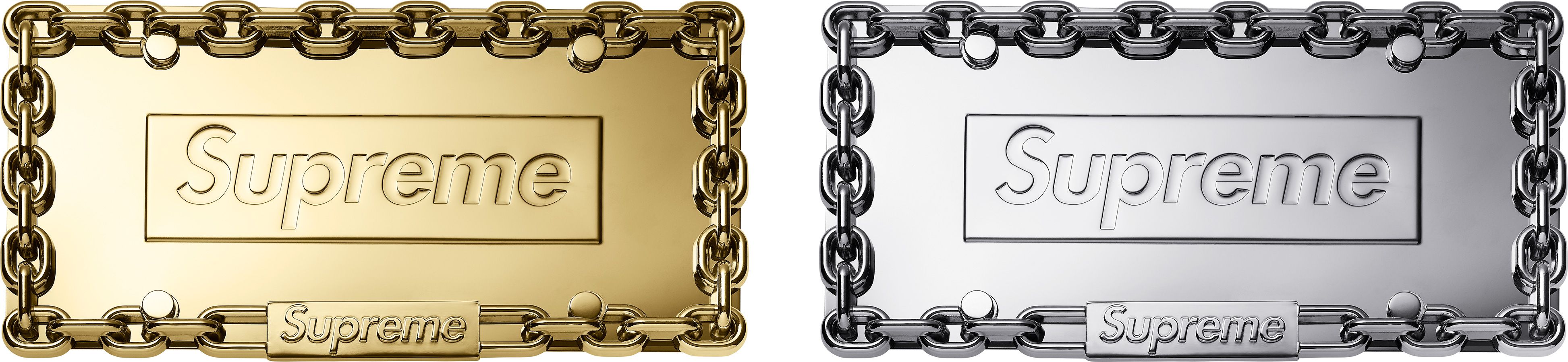 置物 Supreme License Plate Supreme License Plate | eBay