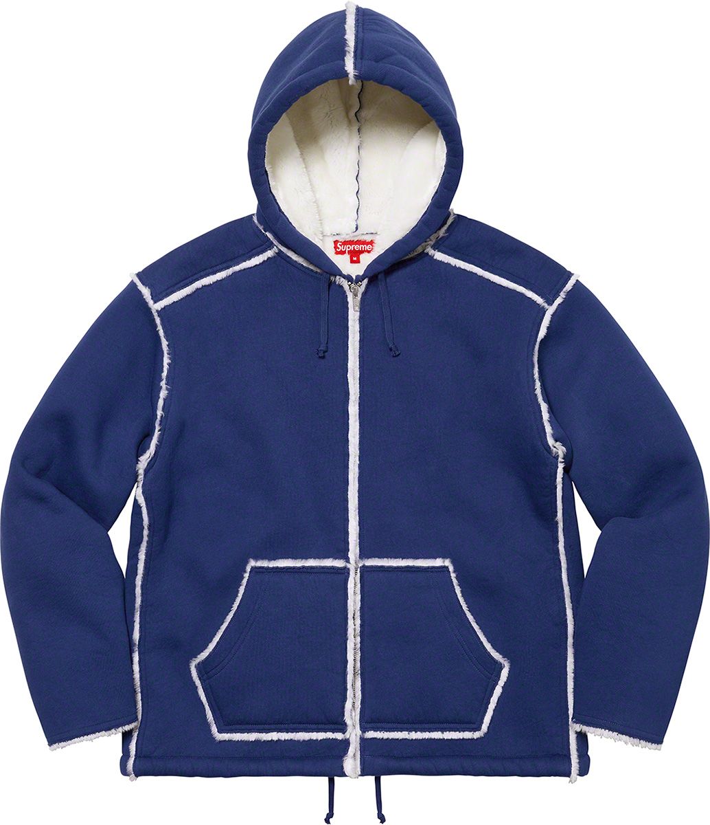ジャケット・アウター Supreme Faux Shearling hoodedJacket Supreme Faux Shearling Hooded Jacket (SS23) - $298