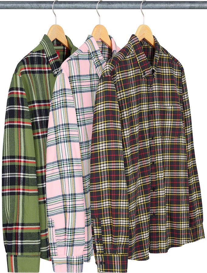 Supreme 2020FW Tartan Flannel Shirt 黒 Supreme 2020FW Tartan Flannel Shirt 黒 Plaid Flannel Shirt - Shop