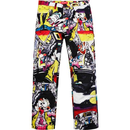 シュプリーム 18ss The Yard Carpenter Pant Supreme The Yard Carpenter Pant Multi Men's - SS18 - US