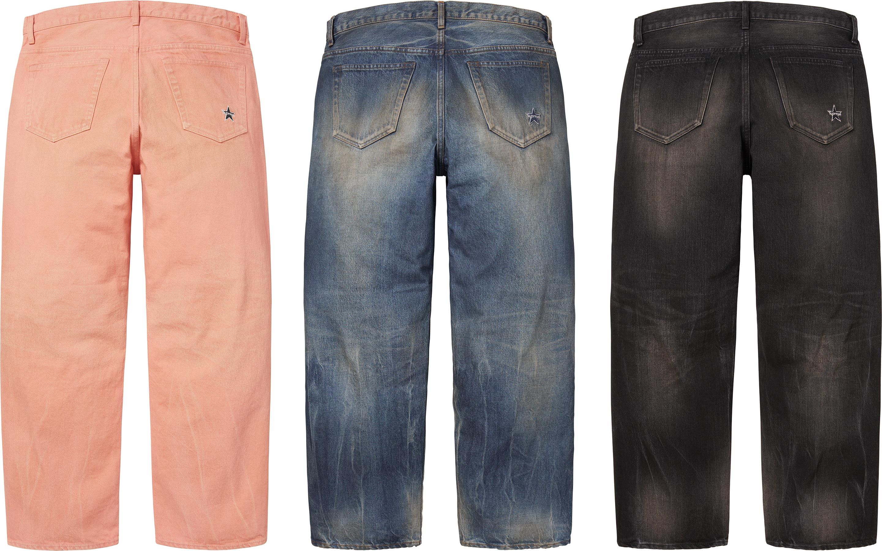 パンツ Supreme Rigid Loose Fit Selvedge Jean 36 Fall/Winter 2025 Preview – Supreme