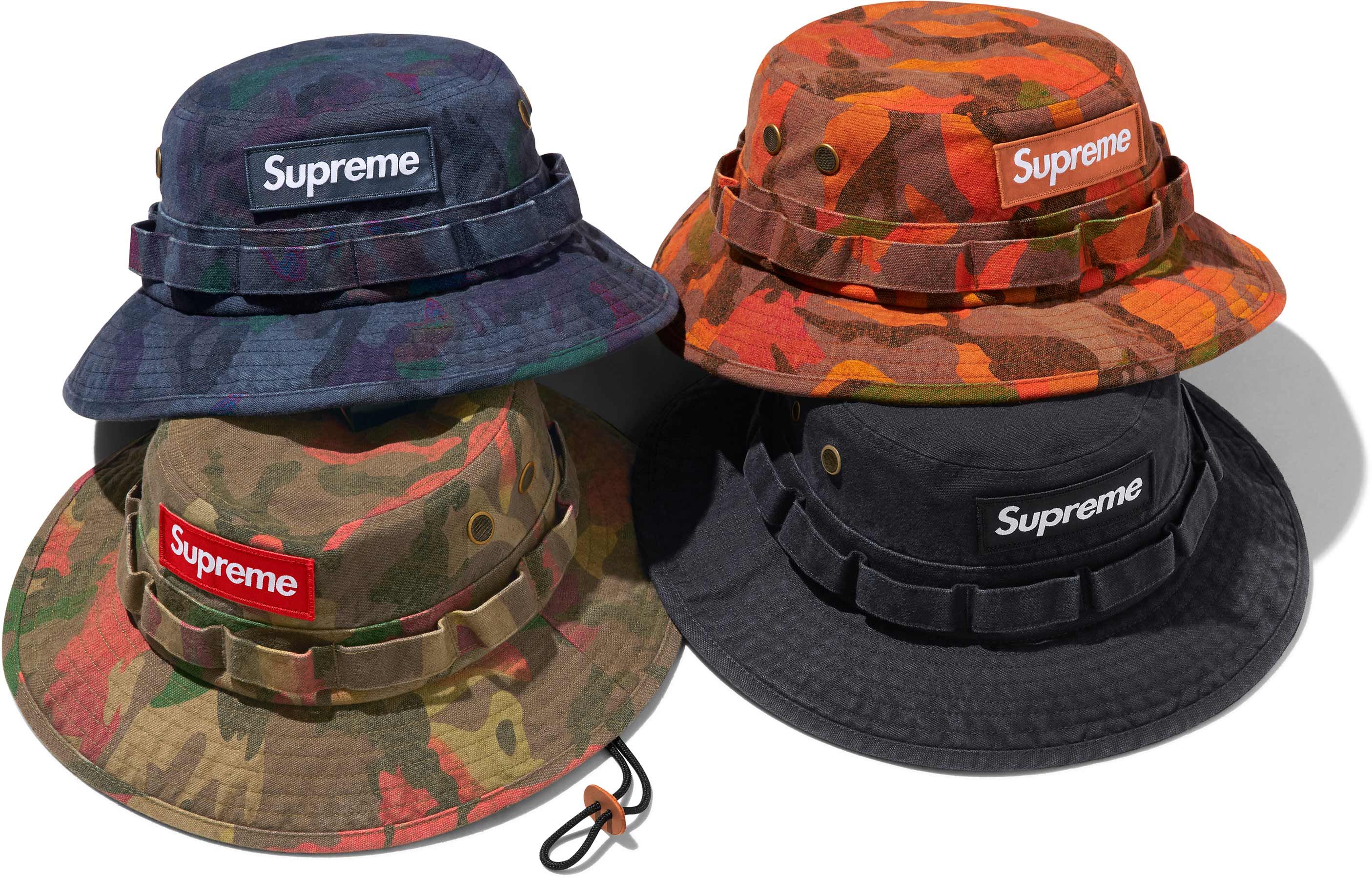 シュプリーム　Bleached Chino Boonie　ブーニー Supreme Bleached Chino Boonie (SS24) - $68