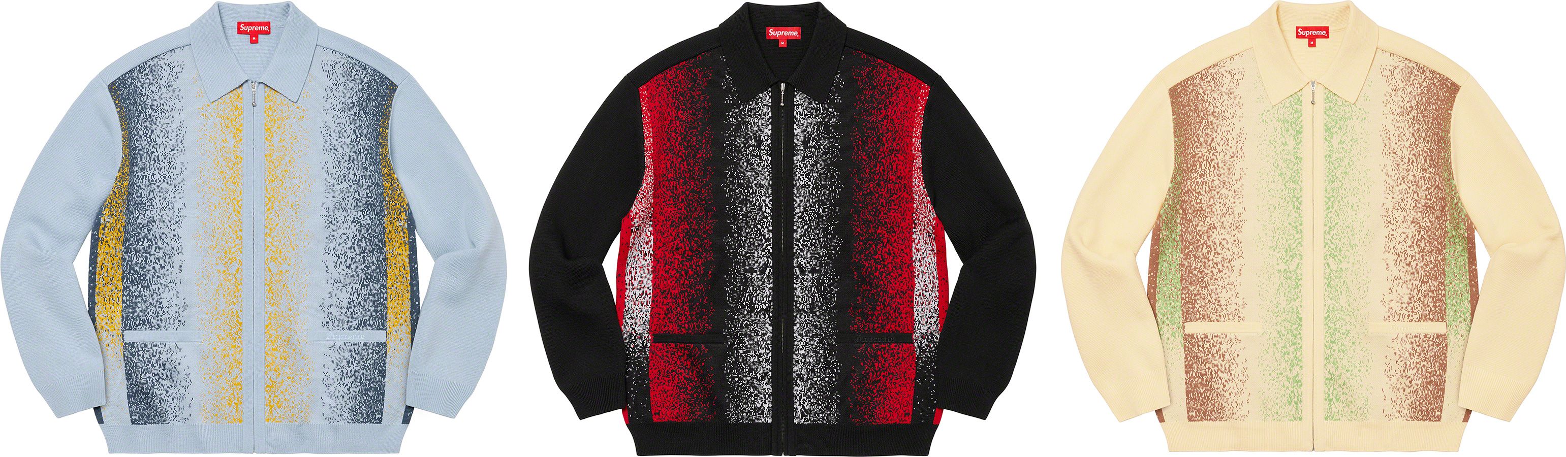 トップス supreme Gradient Stripe Zip Up Cardigan Supreme Faux Fur Zip Up Cardigan (FW22) - $228