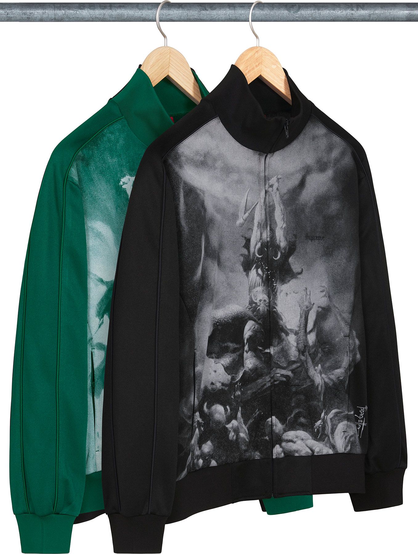 トップス Supreme Frazetta track jacket(dark green Buy Supreme x Frank Frazetta Track Jacket 'Dark Green
