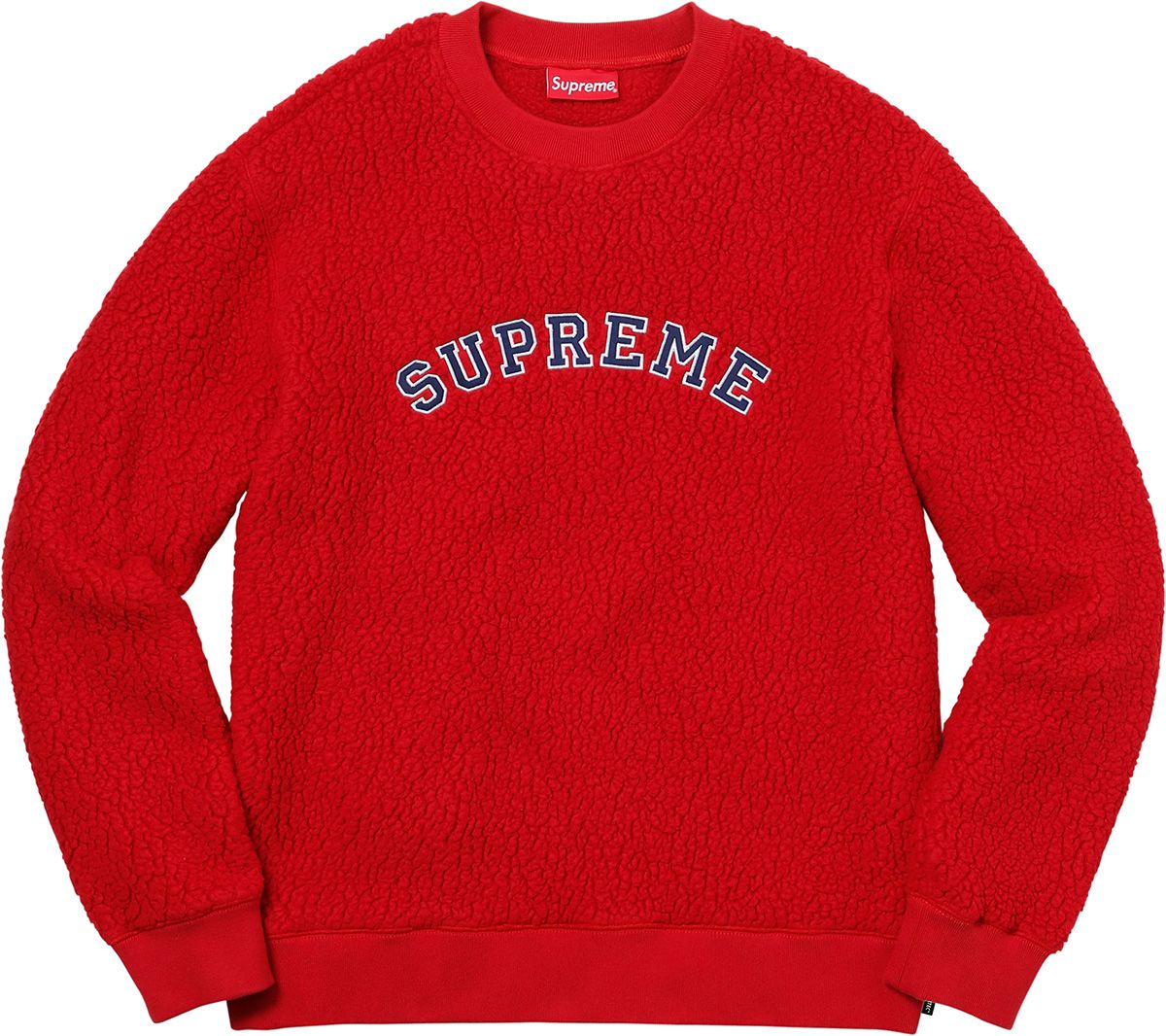 Supreme PolartecDeep Pile Crewneckポーラテック Fall/Winter 2017 Preview – Supreme