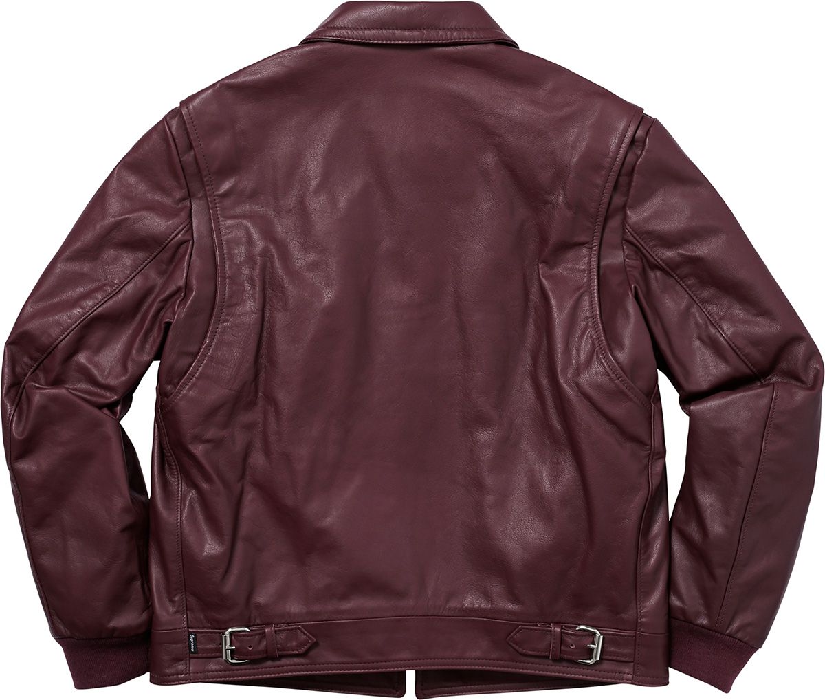 ジャケット・アウター Leopard Lined Leather Work Jacket Fall/Winter 2017 Preview – Supreme