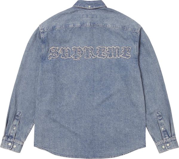 Appliqué Denim Shirt