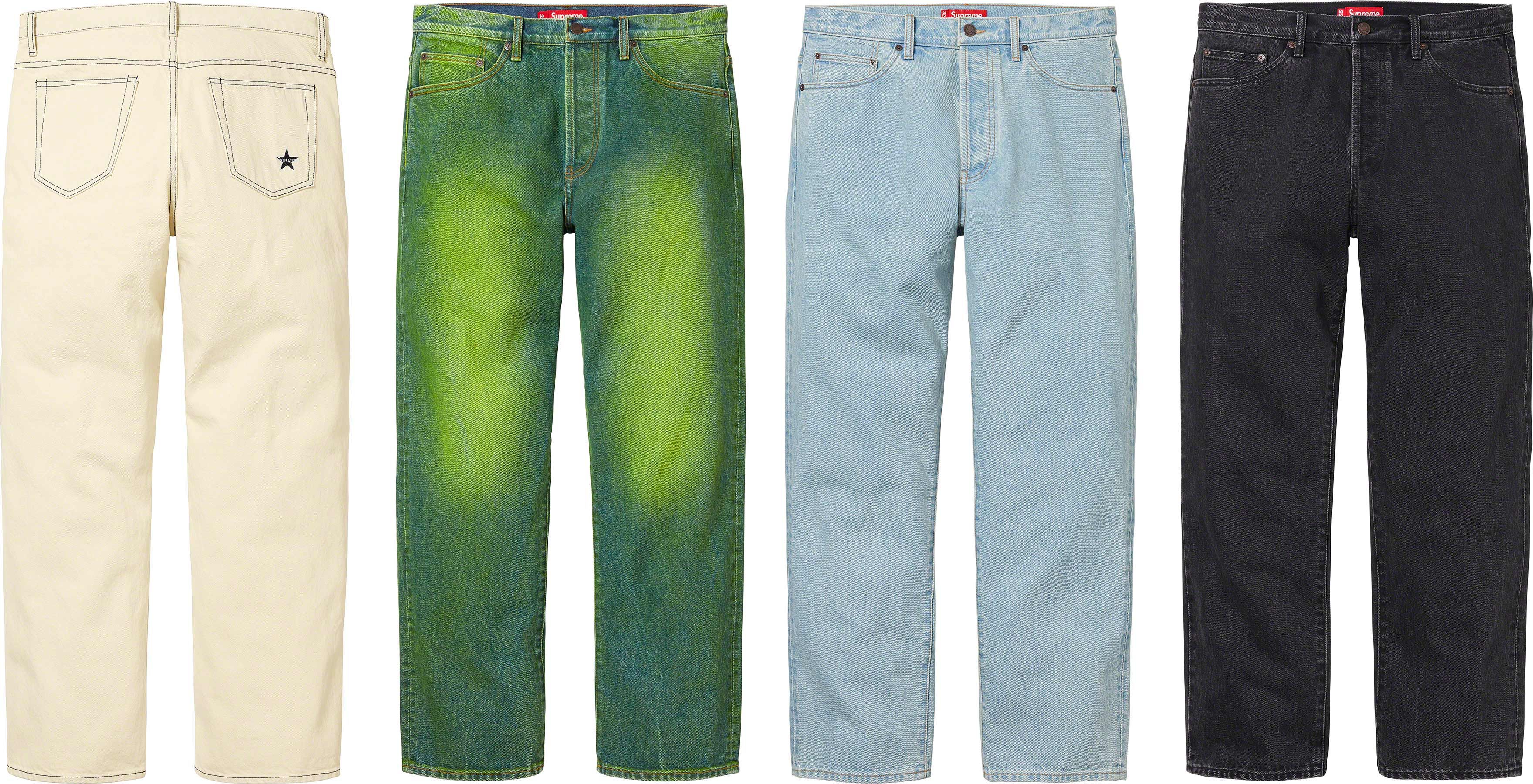 Supreme Regular Jean Newspaper 36インチ Supreme Regular Jean (SS25) Newspaper Men's - SS25 - US