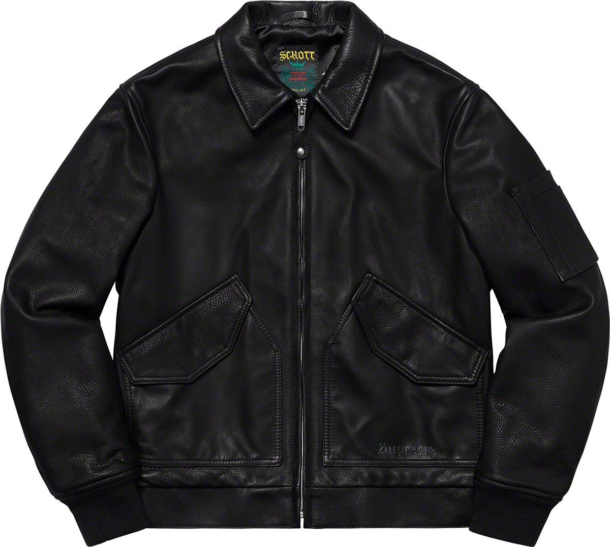 ジャケット・アウター Schott 19SS Leather Tanker Jacket M 楽天市場】Supreme 19ss Schott Leather Tanker Jacket Size-M