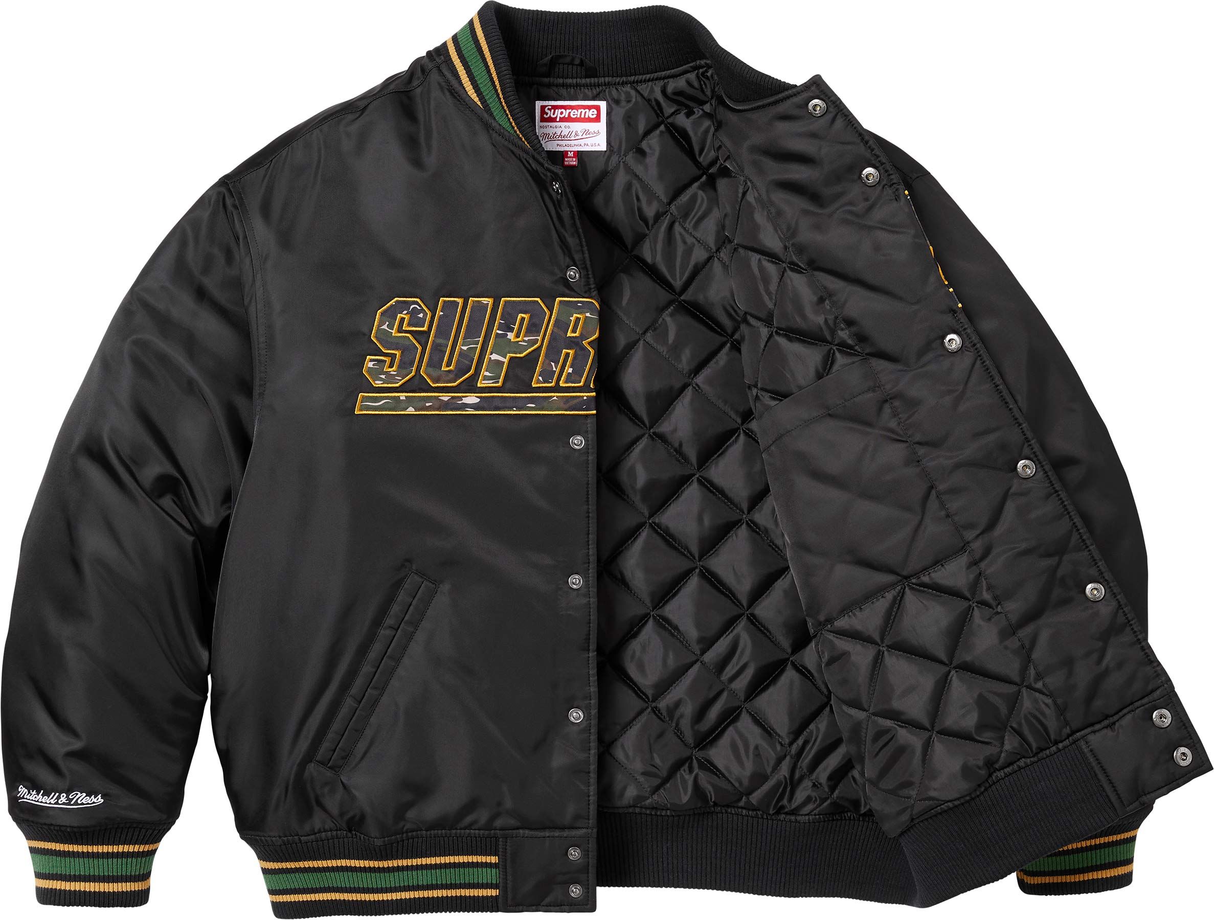 Supreme Camo Logo Varsity Jacket Lサイズ Spring/Summer 2025 Preview – Supreme