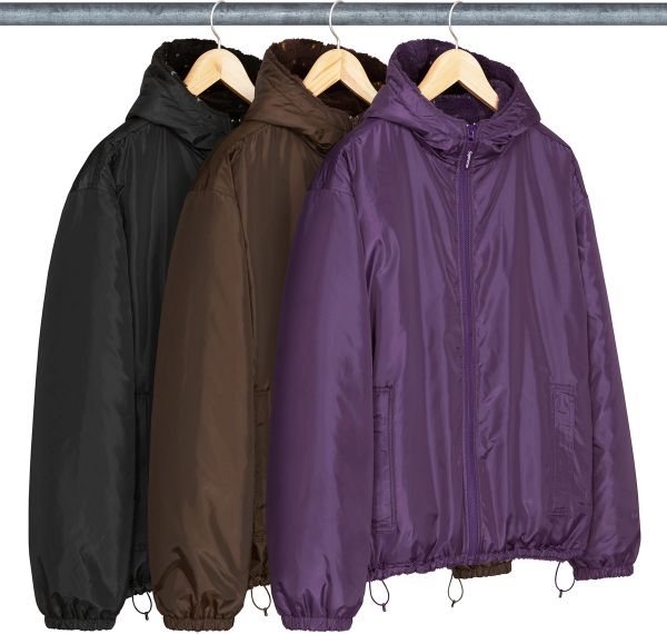 Supreme®/b.b. Simon Reversible Hooded Fleece Jacket