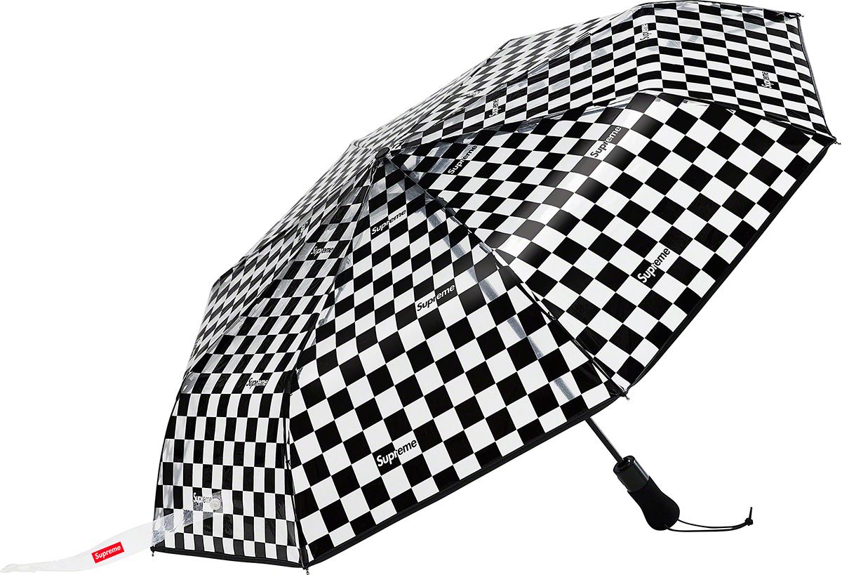 Supreme × ShedRain Reflective Umbrella Supreme ShedRain Reflective Repeat Umbrella Grey – Sole By Style