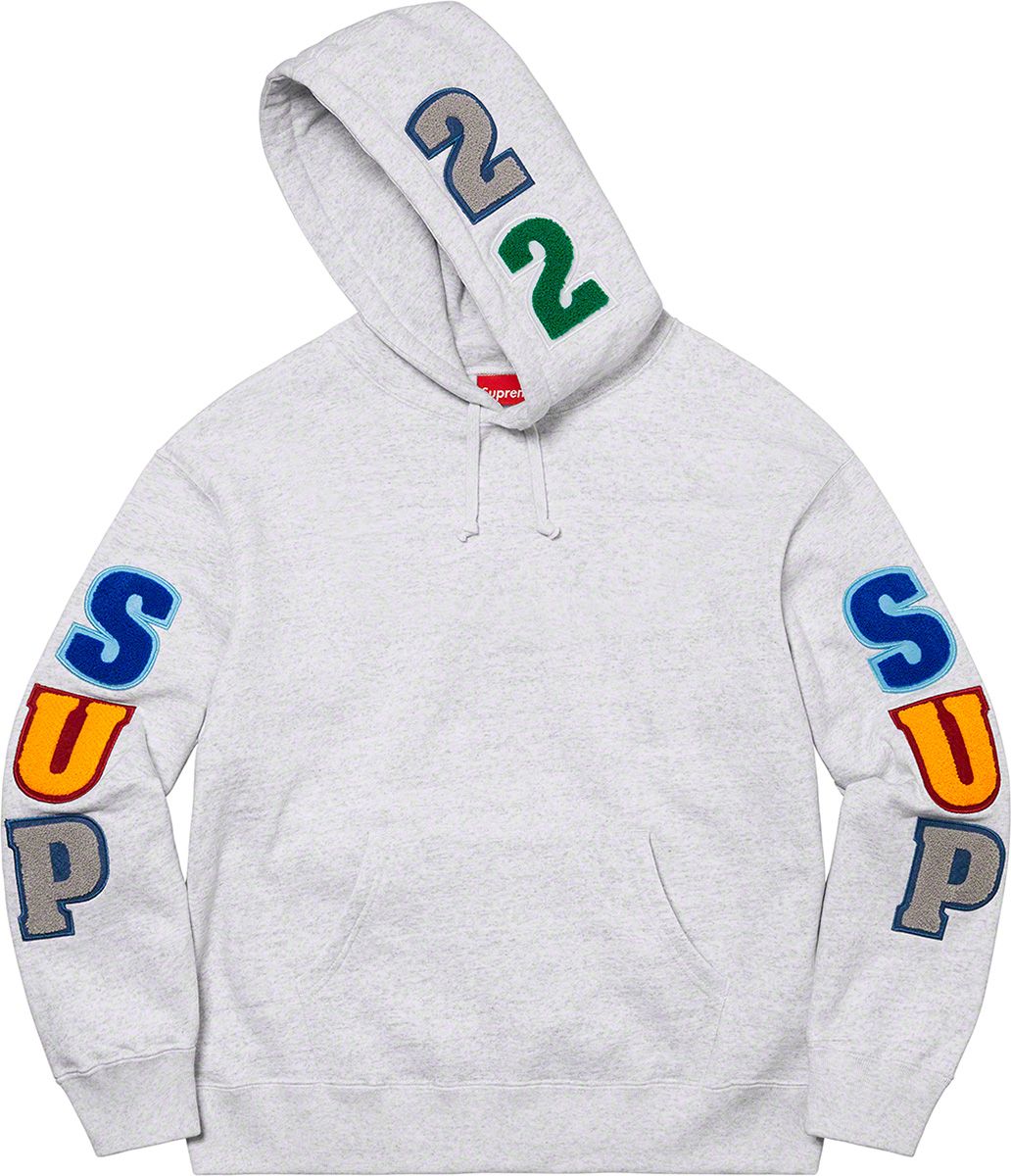 トップス Supreme Chenille Hooded Sweatshirt Spring/Summer 2022 Preview – Supreme