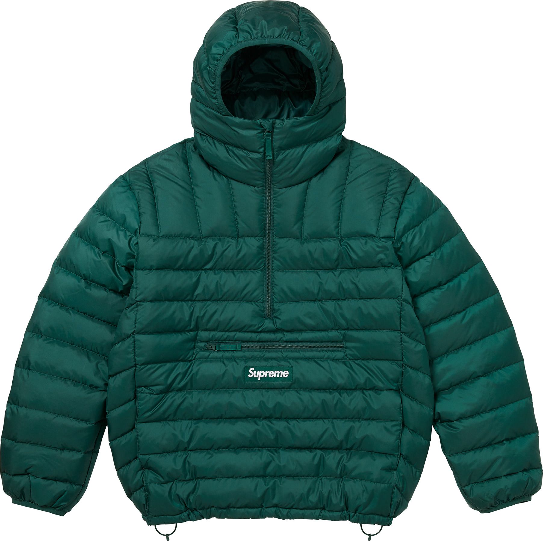 ジャケット・アウター Supreme Micro Down Half Zip Hooded Supreme Micro Down Half Zip Hooded Pullover (FW24) - $238