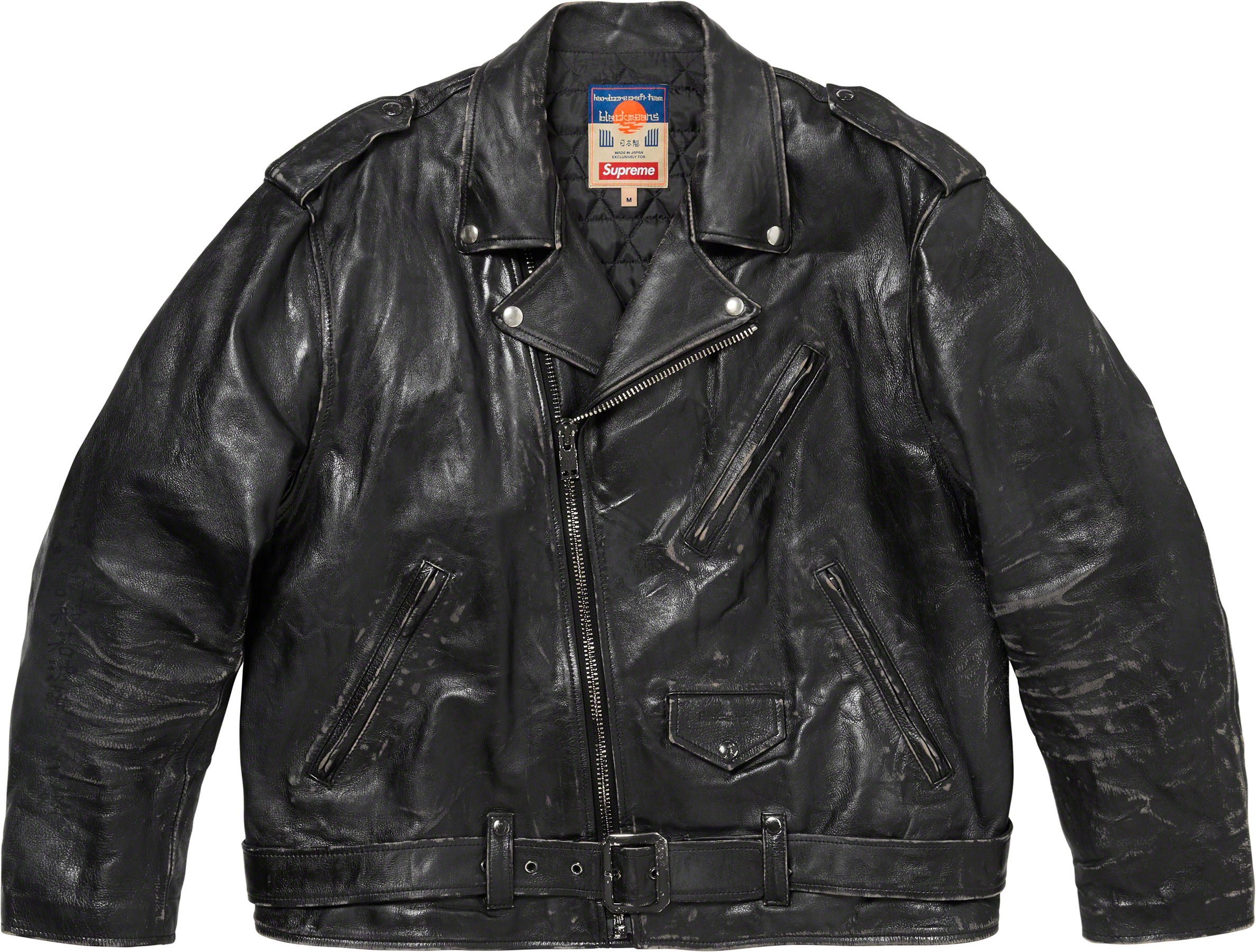 ジャケット・アウター Supreme blackmeans Motorcycle Jacket Fall/Winter 2023 Preview – Supreme