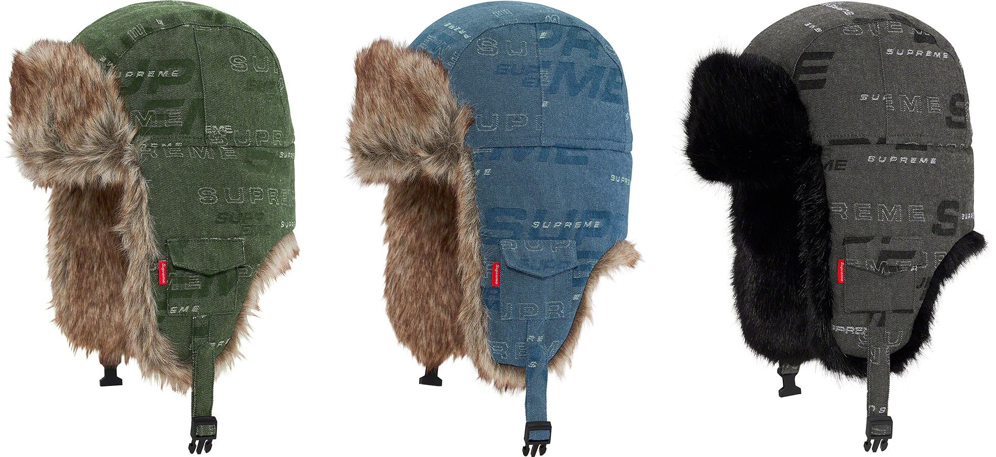 帽子 Supreme Ushanka Hat Black M/L Supreme Ushanka Hat (FW24) - $98