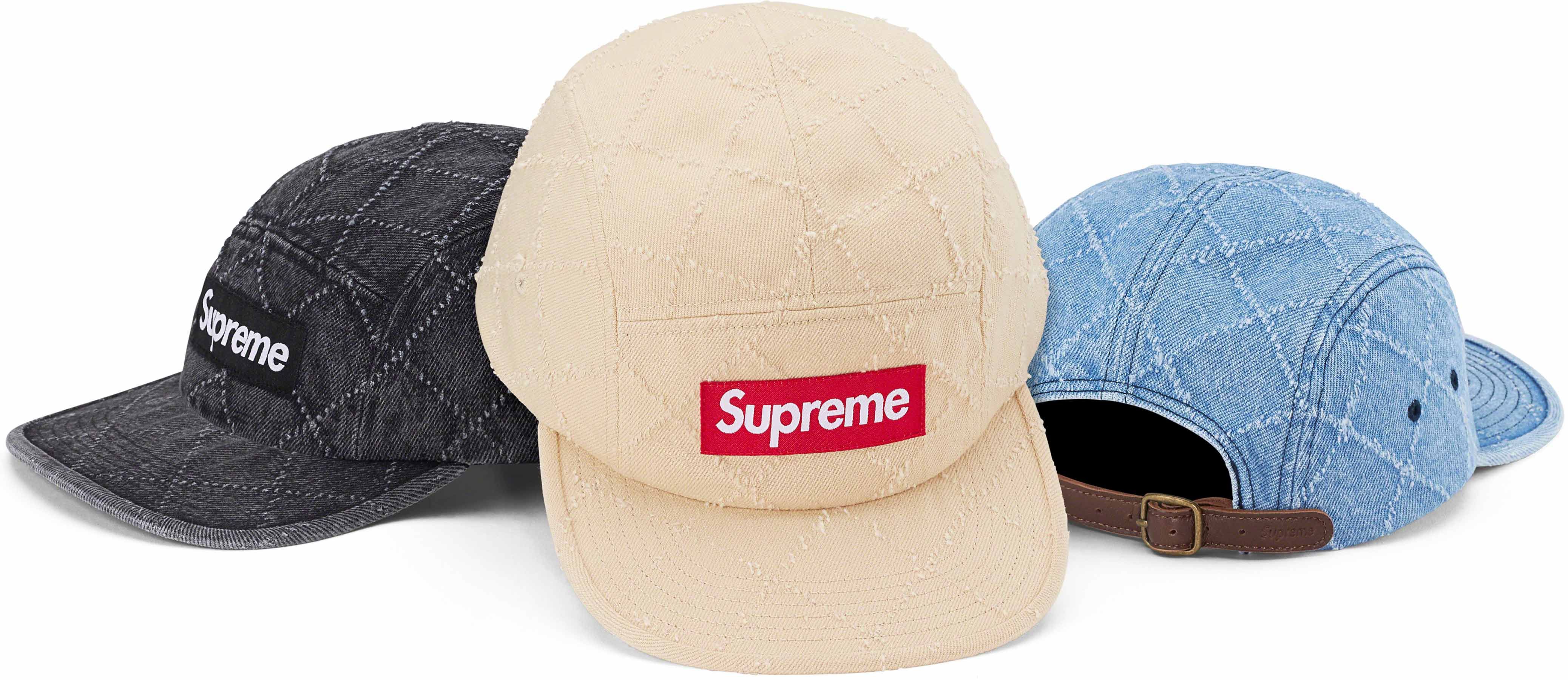 Supreme 15AW Visor Logo Camp Capキャンプキャップ Supreme Visor Logo Camp Cap (FW23) - $48