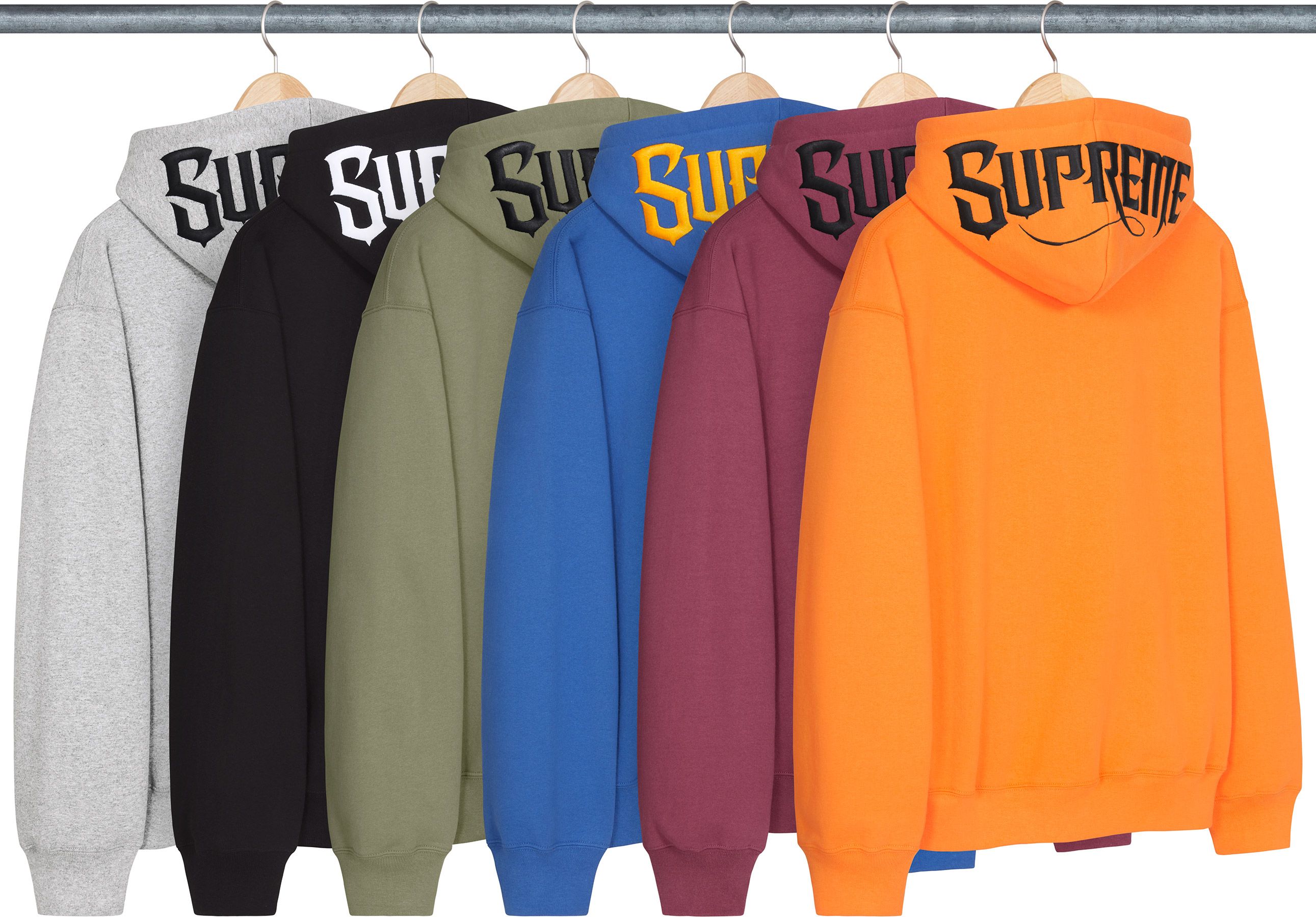 トップス Supreme Mister Cartoon Zip Up Hooded XL Supreme Mister Cartoon Zip Up Hooded Sweatshirt Black Men's