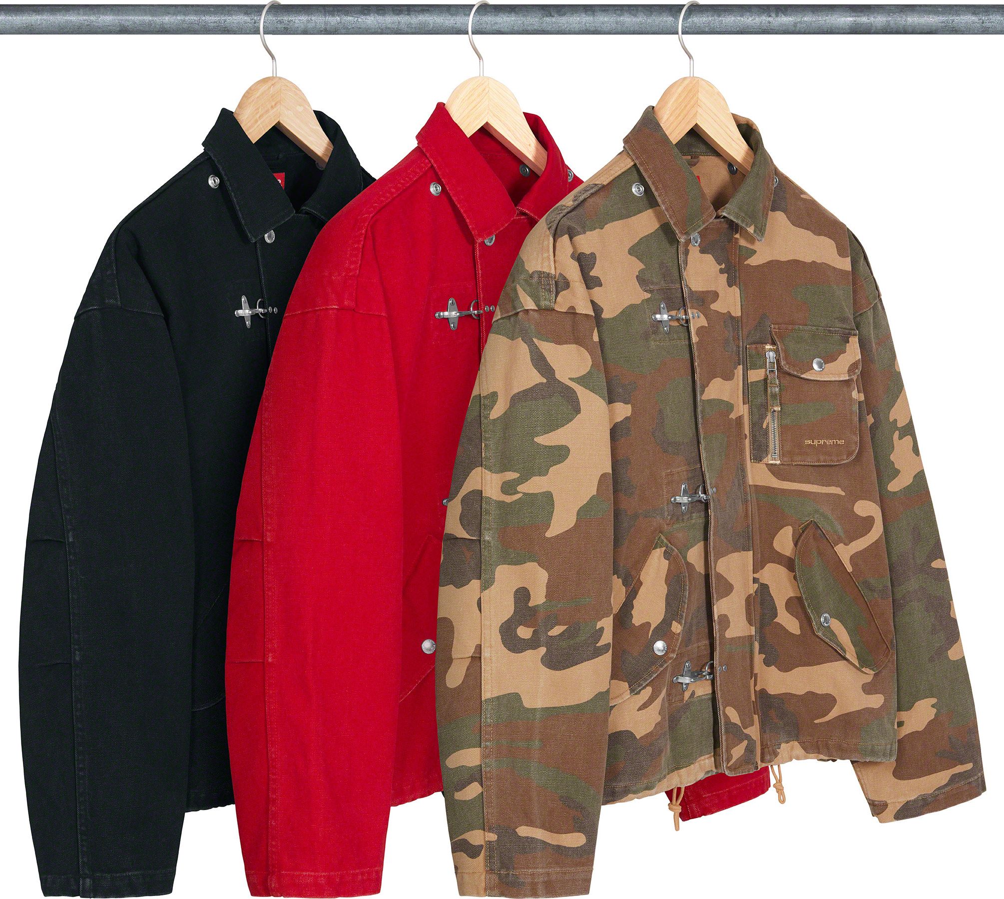 ジャケット・アウター Supreme Raglan Utility Jacket Navy Supreme Raglan Utility Jacket (SS23) - $188