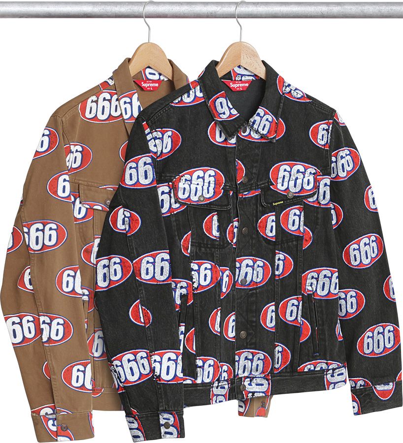 シュプリーム デニム ジャケット666 Denim Trucker Jacket Spring/Summer 2017 Preview – Supreme