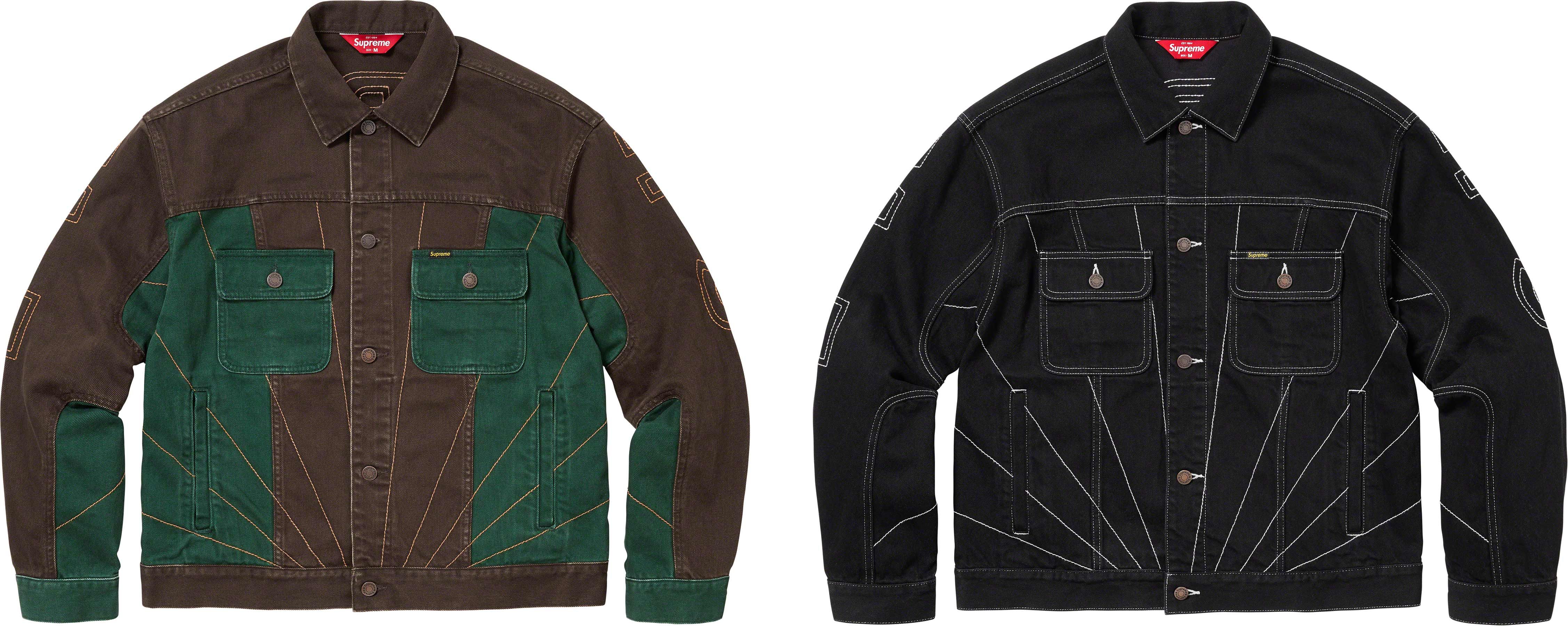 パンツ supreme radial embroidered loose fit 30 Supreme Radial Embroidered Loose Fit Jean Black Men's - FW23