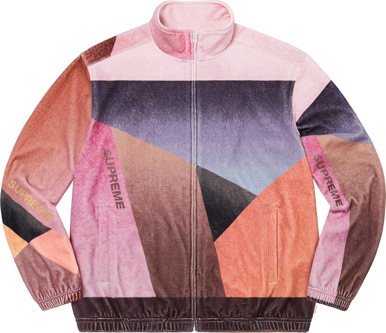 Supreme Geo Velour Track Jacket オンライン ストア