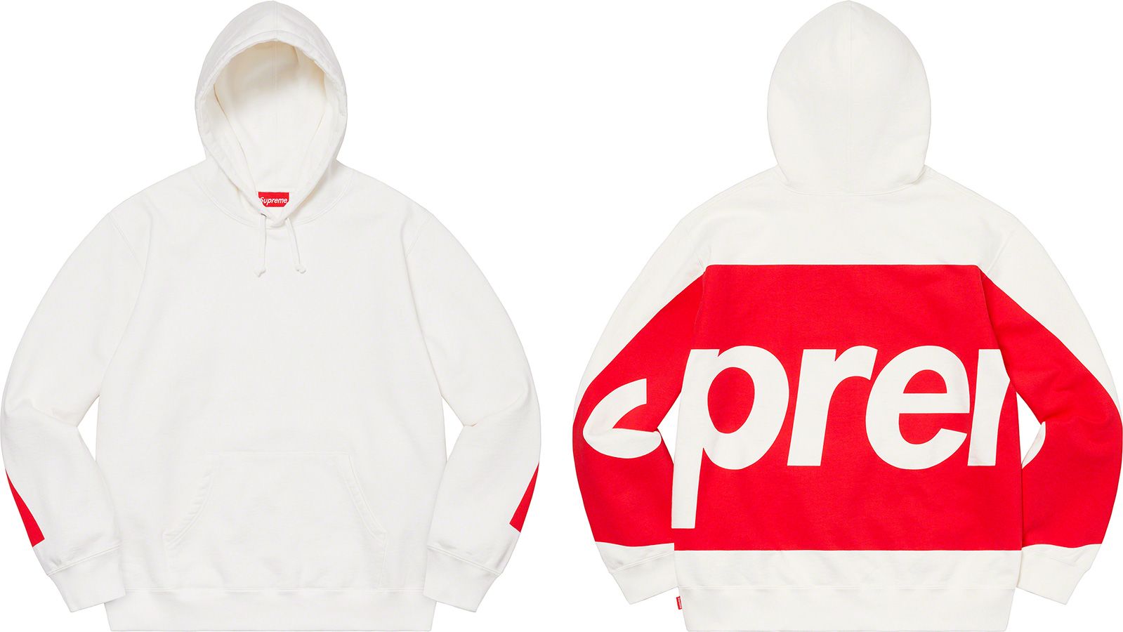 トップス supreme Big Logo Hooded Sweatshirt Supreme Big Logo Jacquard Hooded Sweatshirt (FW23) - $168