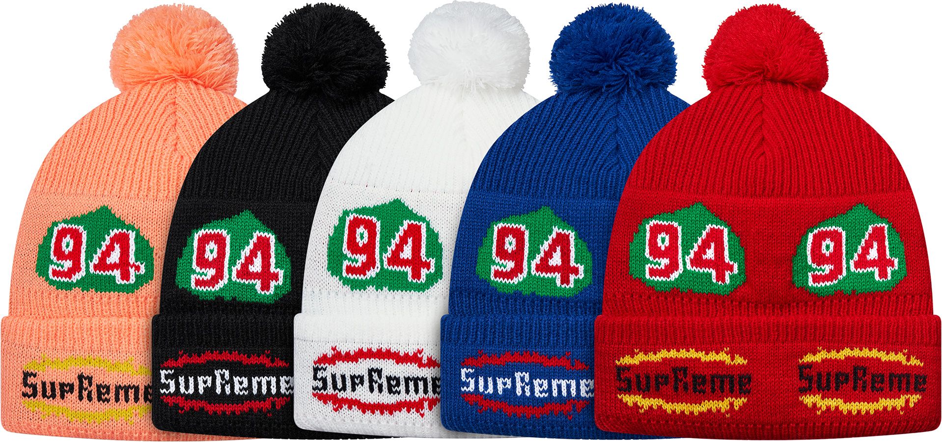 帽子 Supreme - Repeat Beanie 2017FW1005016 Supreme Repeat Beanie (FW17) - $32