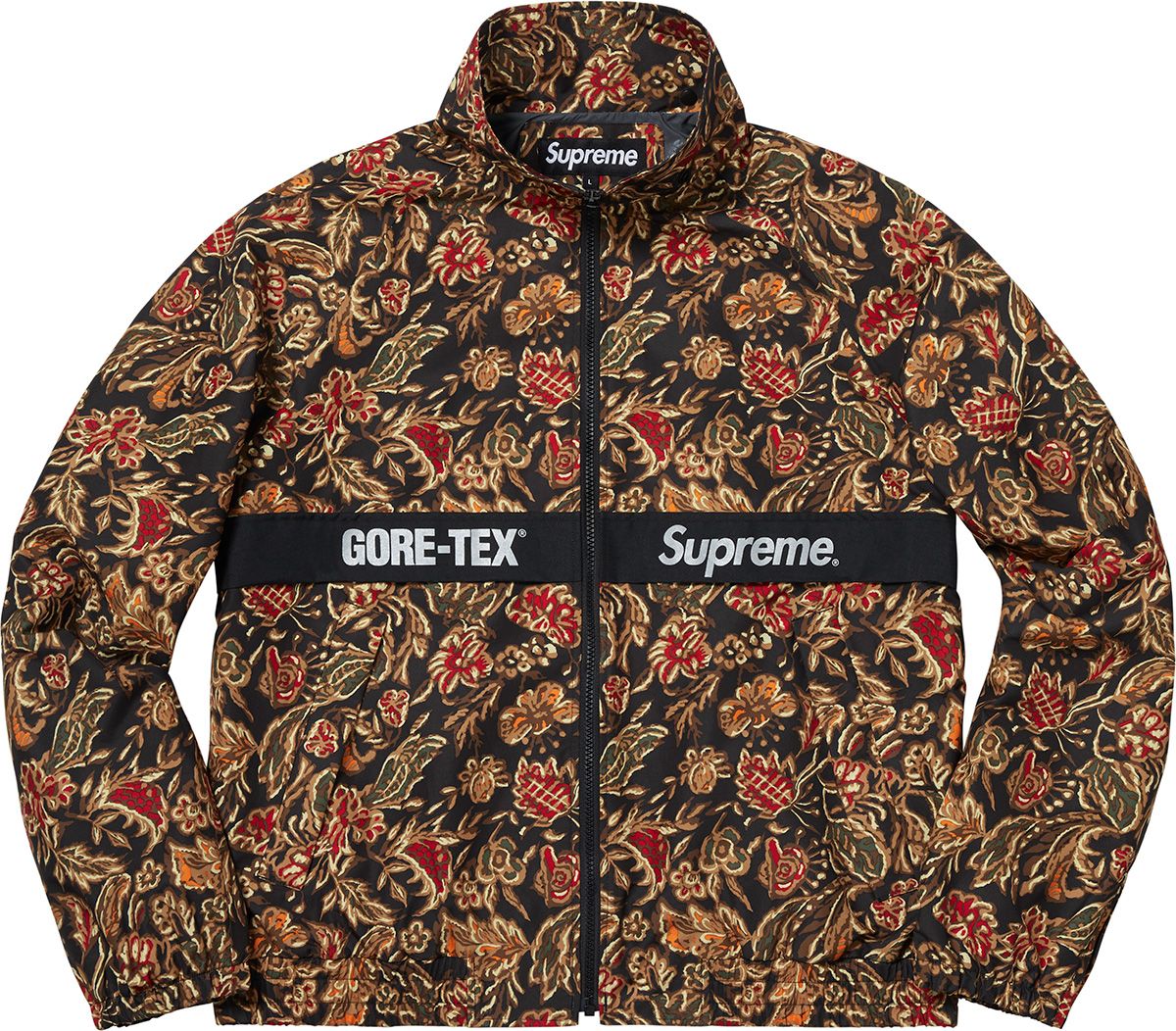 2018AW SUPREME×GORE-TEX Court Jacket M Supreme GORE-TEX Court Jacket Black Men's - FW18 - US