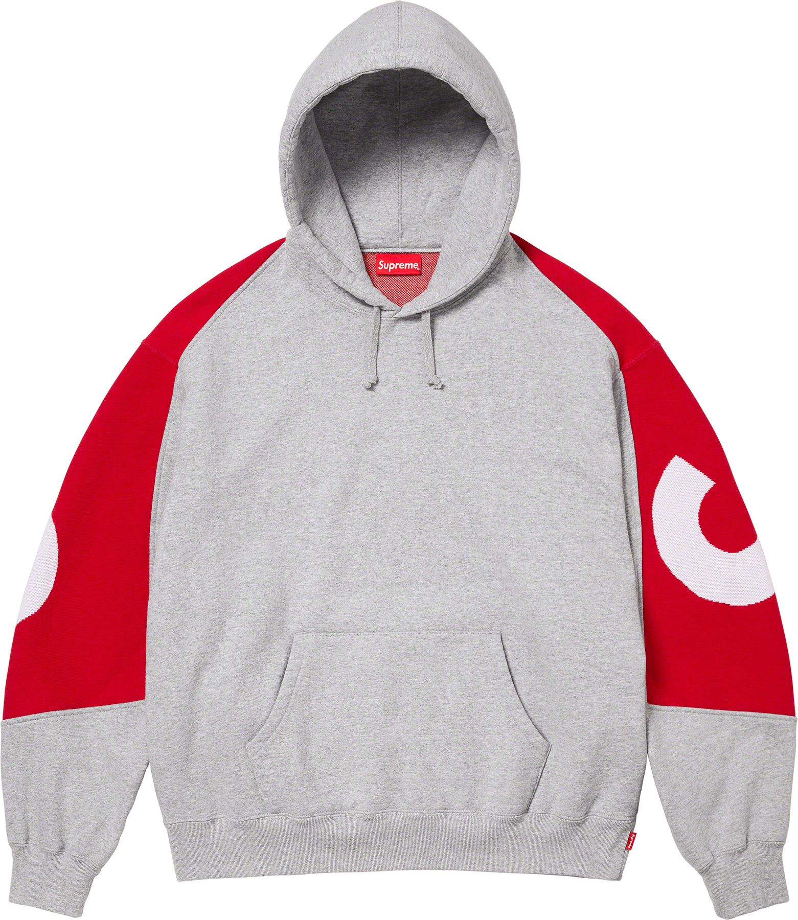 トップス XL Big Logo Jacquard Hooded Sweatshirt Supreme Big Logo Jacquard Hooded Sweatshirt (FW23) - $168
