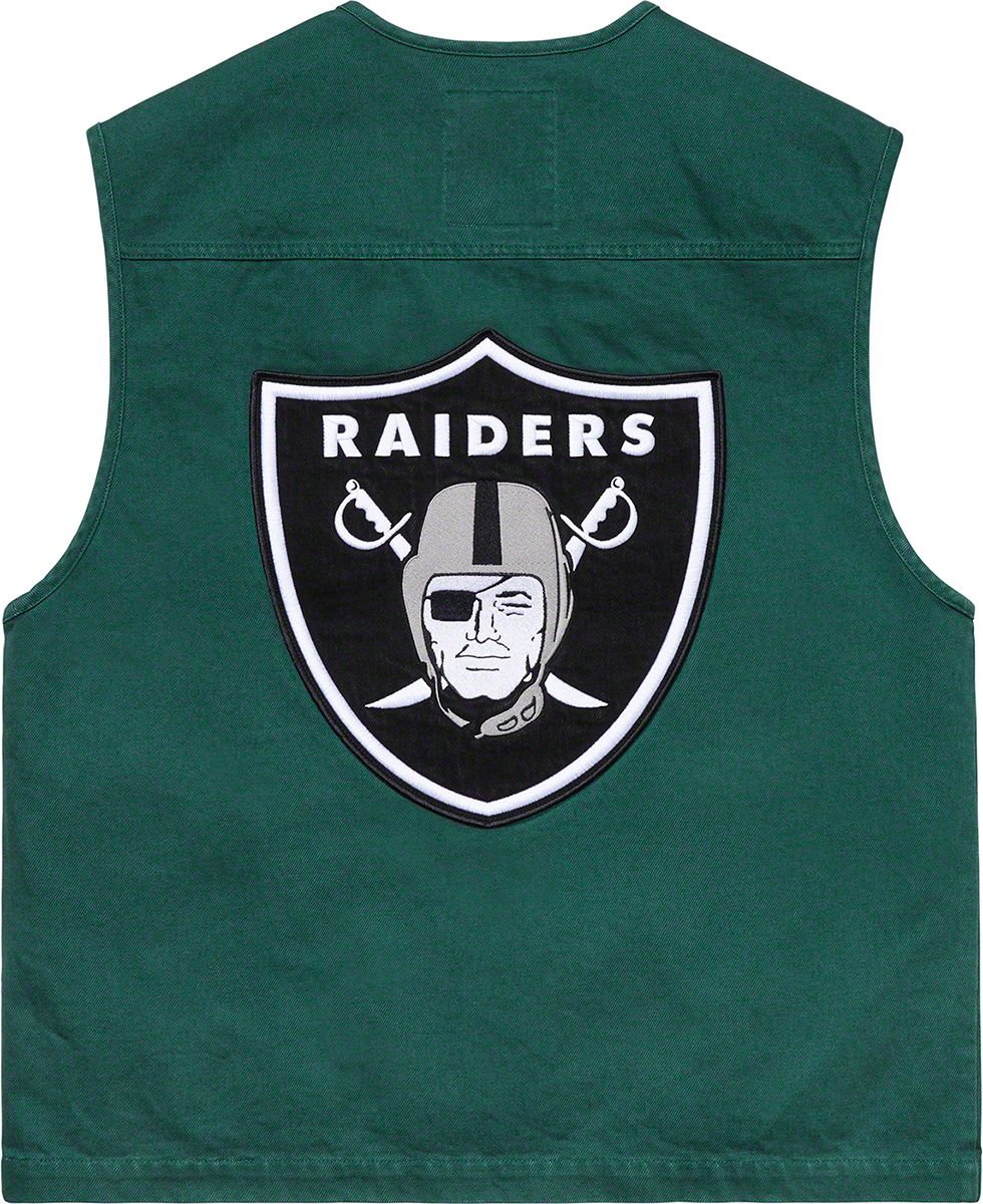 シュプリーム RAIDERS NFL 総柄刺繍 チノ ワーク　パンツ ブラック Supreme®/NFL/Raiders/'47 Embroidered Chino Pant | Supreme 19ss