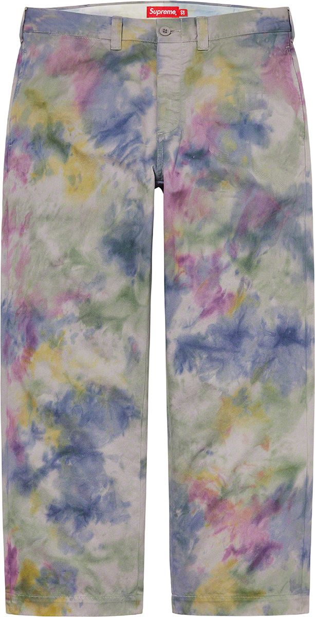 パンツ Supreme pin up chino pant digi floral 30 Supreme Pin Up Chino Pant (FW20) - $148