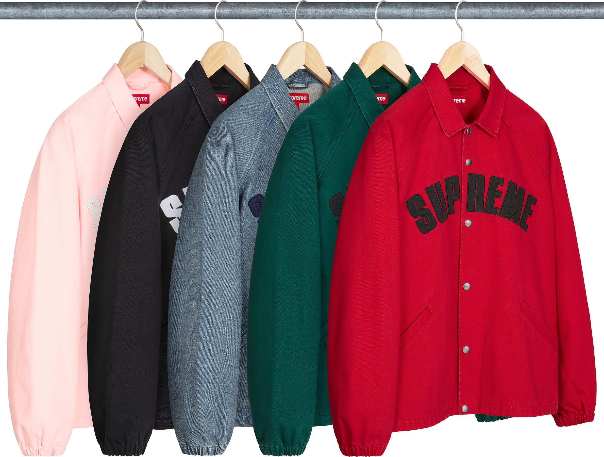 【S】Supreme Arc Denim Coaches Jacket Arc Denim Coaches Jacket - Shop - Supreme