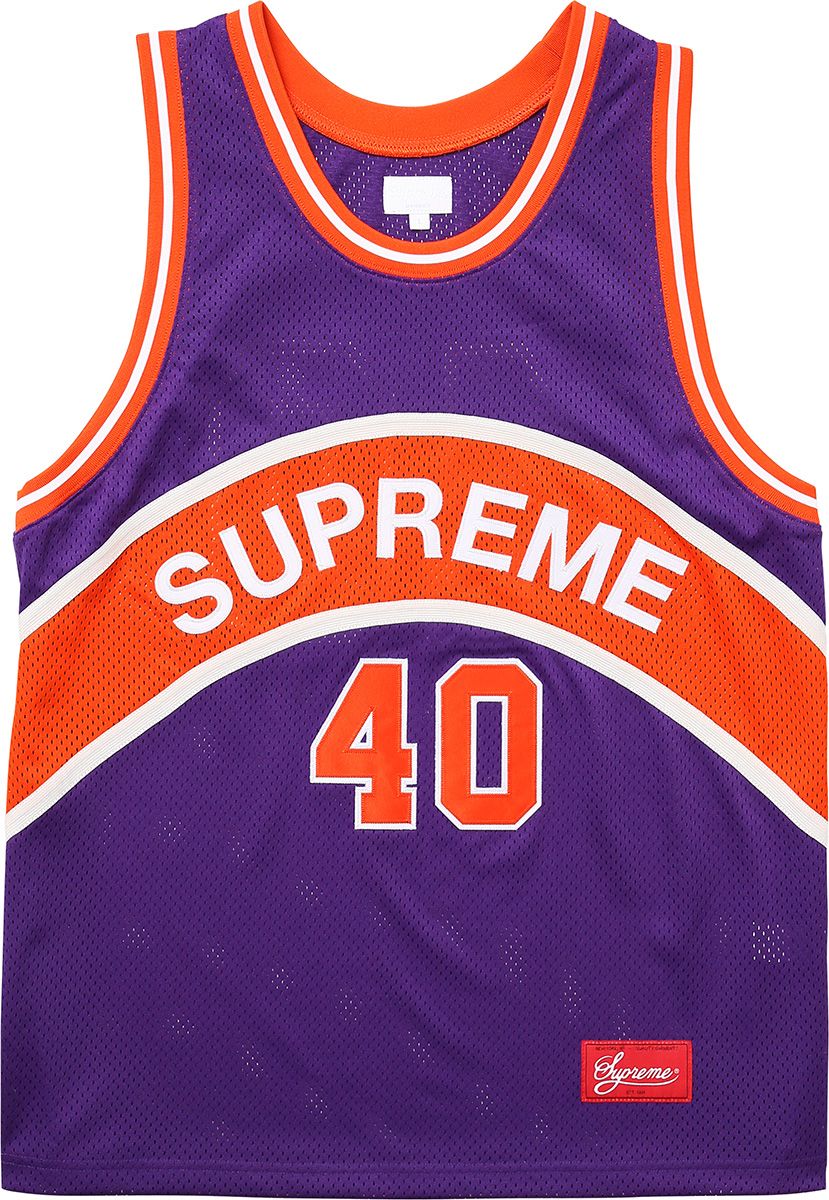 ウェア Supreme 17SS Curve Basketball Jersey S Supreme 17SS Curve Basketball Jersey S